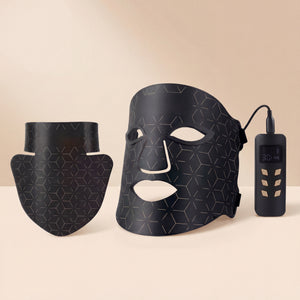 Black Led mask + neck